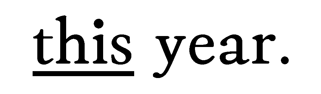 This Year Logo